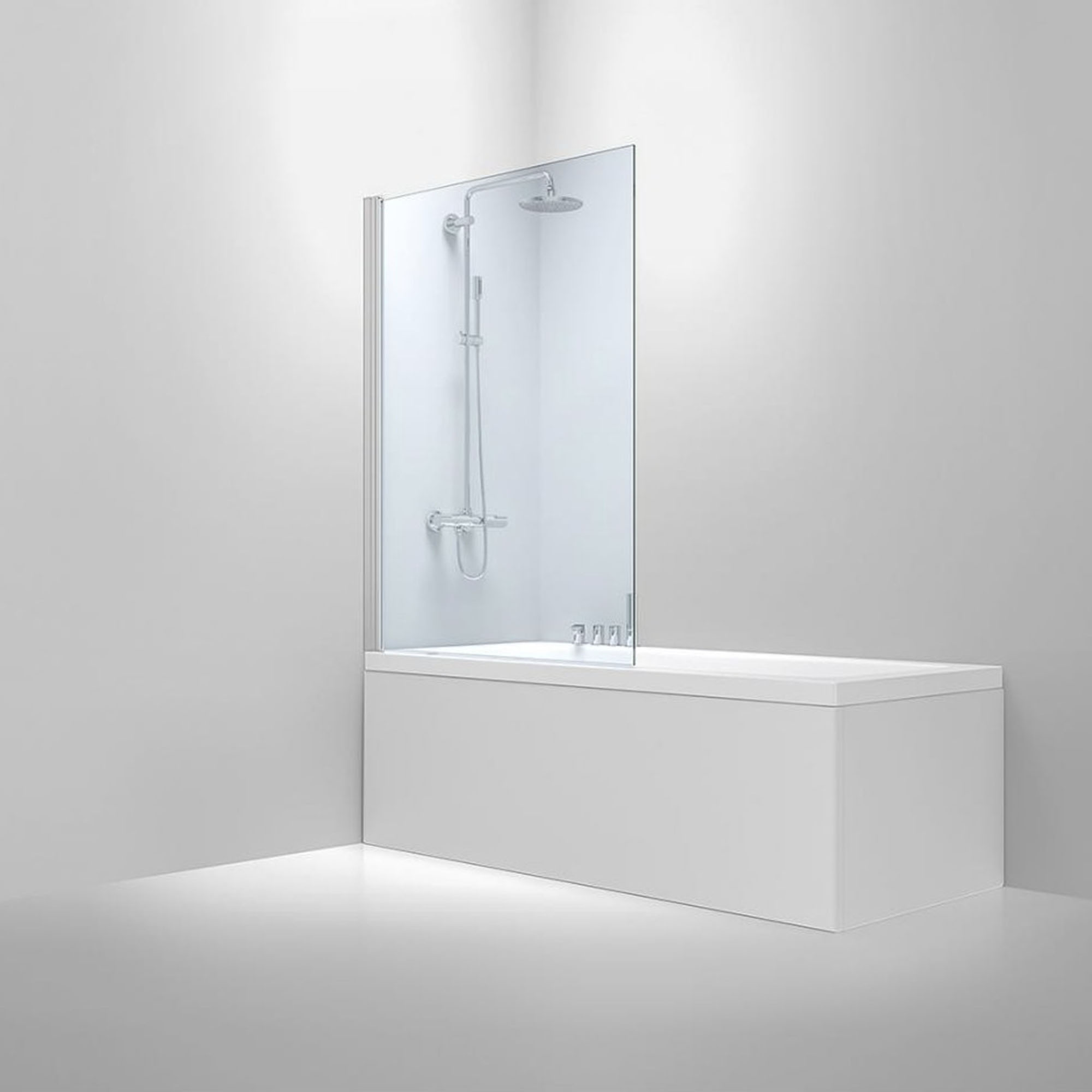 Paroi de douche GLAMY chrome